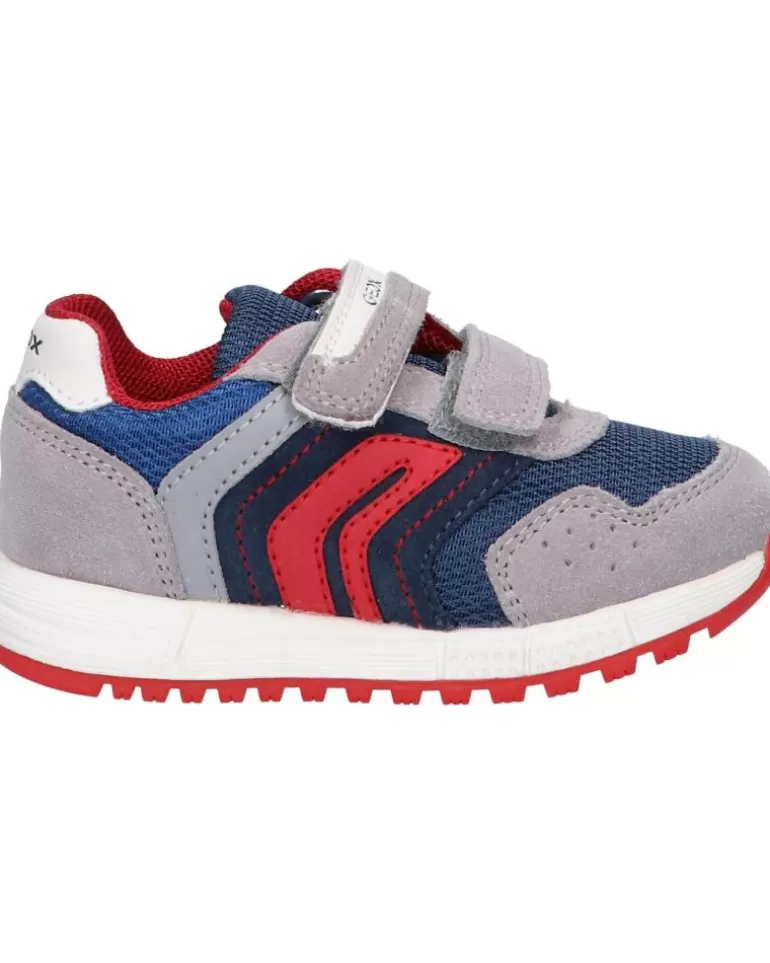 GEOX Deportivas De Niña Y Niño B043Cd 022Fu B Alben Boy C0493 Grey-Avio Online