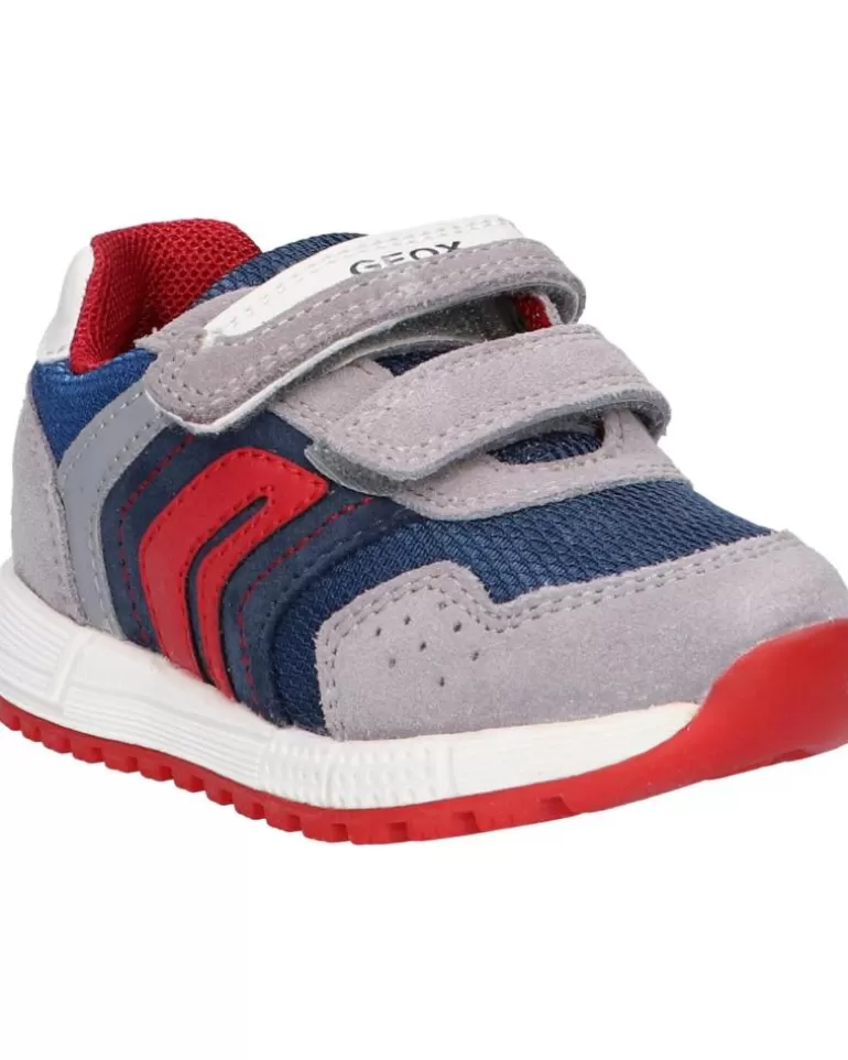 GEOX Deportivas De Niña Y Niño B043Cd 022Fu B Alben Boy C0493 Grey-Avio Online