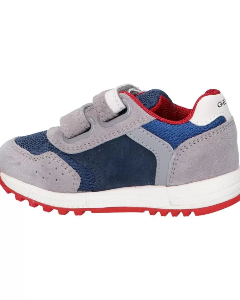 GEOX Deportivas De Niña Y Niño B043Cd 022Fu B Alben Boy C0493 Grey-Avio Online