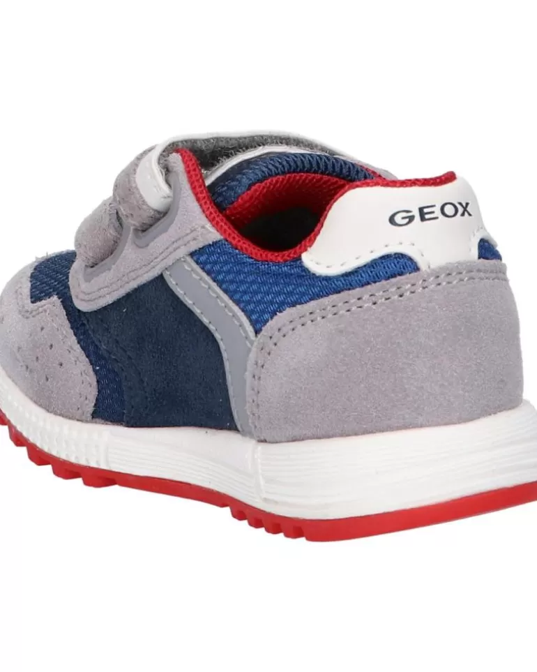 GEOX Deportivas De Niña Y Niño B043Cd 022Fu B Alben Boy C0493 Grey-Avio Online