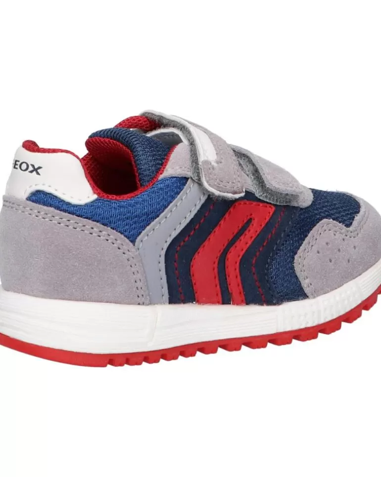 GEOX Deportivas De Niña Y Niño B043Cd 022Fu B Alben Boy C0493 Grey-Avio Online