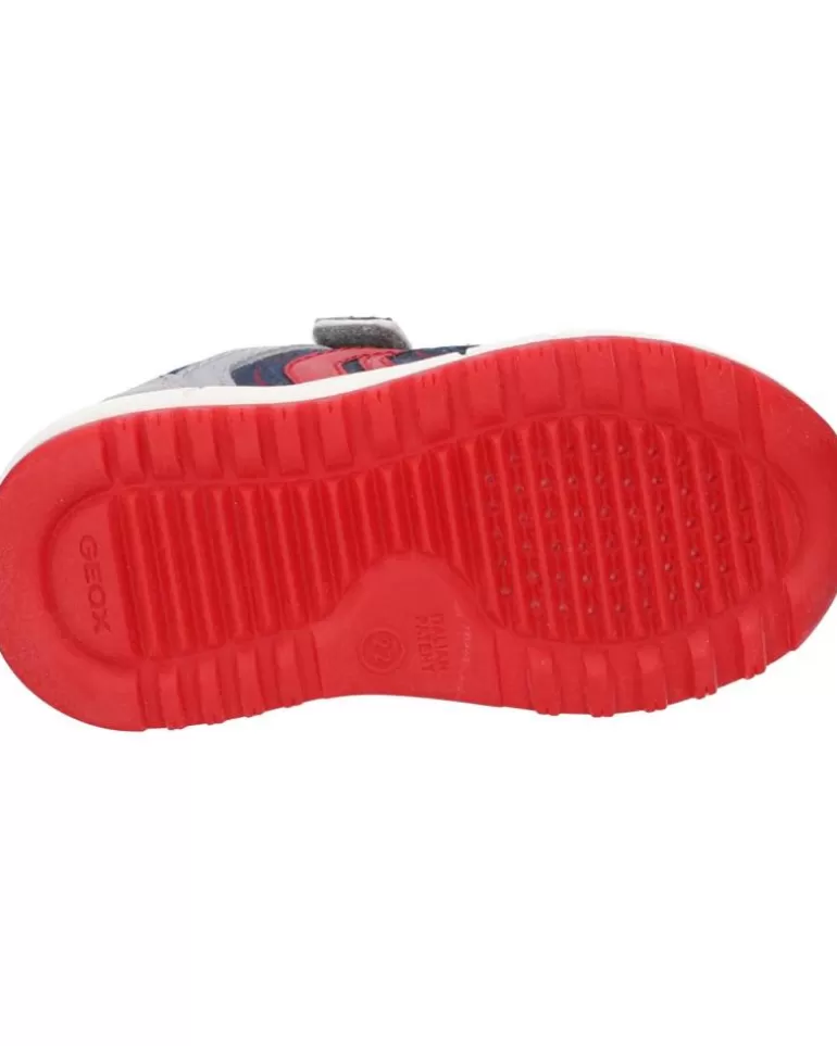 GEOX Deportivas De Niña Y Niño B043Cd 022Fu B Alben Boy C0493 Grey-Avio Online
