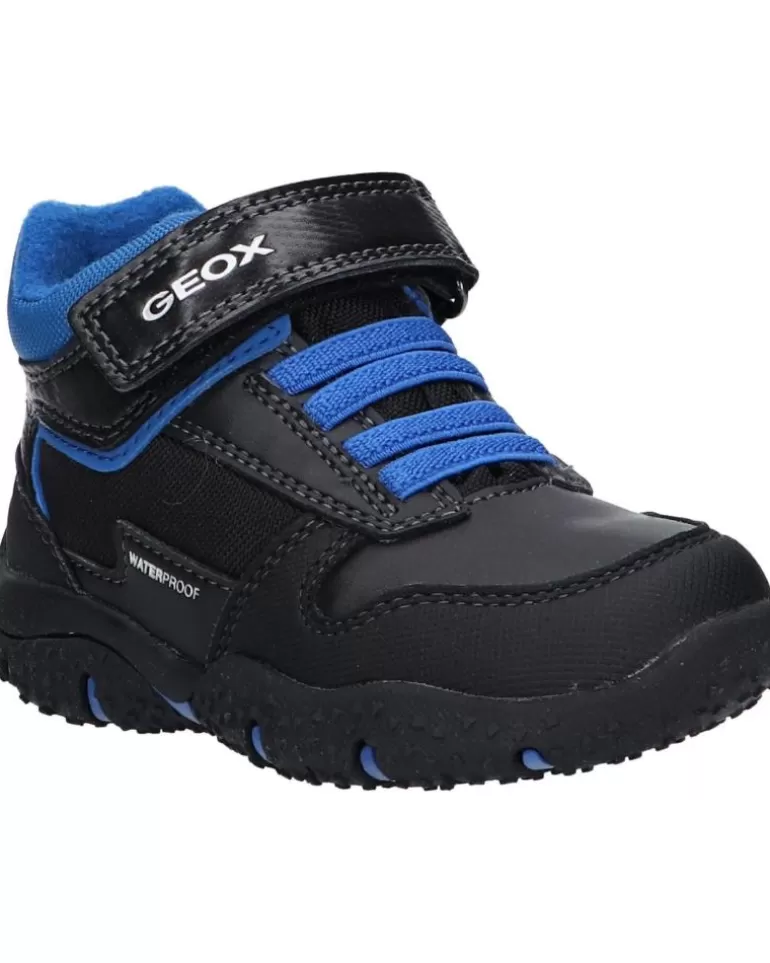 GEOX Deportivas De Niña Y Niño B0442A 0Cefu B Baltic Boy B Wpf C0245 Black-Royal Shop