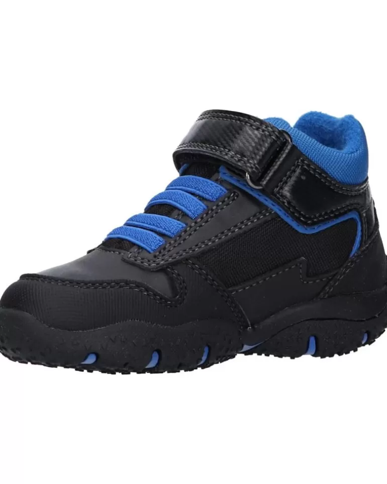 GEOX Deportivas De Niña Y Niño B0442A 0Cefu B Baltic Boy B Wpf C0245 Black-Royal Shop