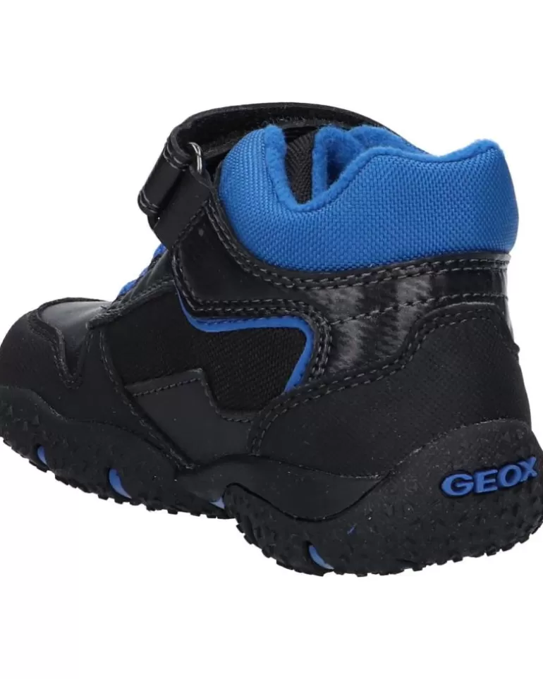 GEOX Deportivas De Niña Y Niño B0442A 0Cefu B Baltic Boy B Wpf C0245 Black-Royal Shop