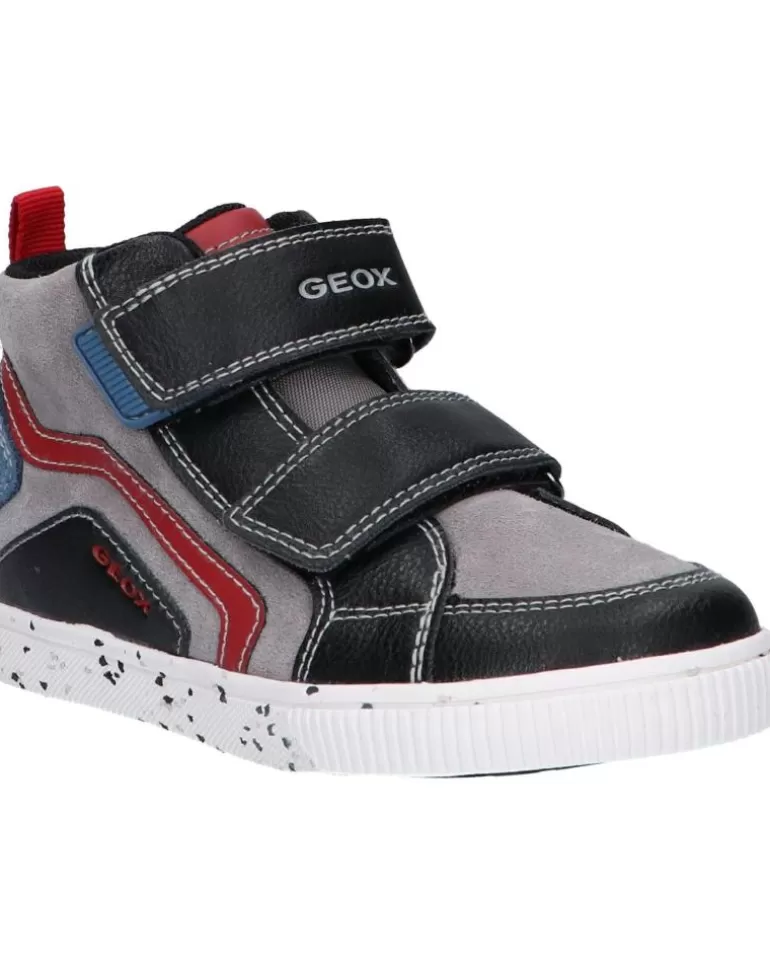 GEOX Deportivas De Niña Y Niño B04A7C 022Me B Kilwi Boy C0260 Black-Dk Red Outlet