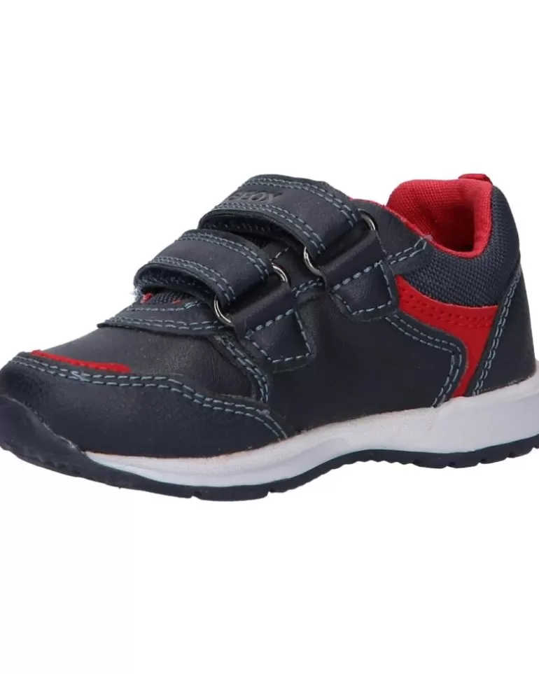 GEOX Deportivas De Niña Y Niño B161Ra 0Mefu B Pavlis Boy C0735 Navy-Red Flash Sale