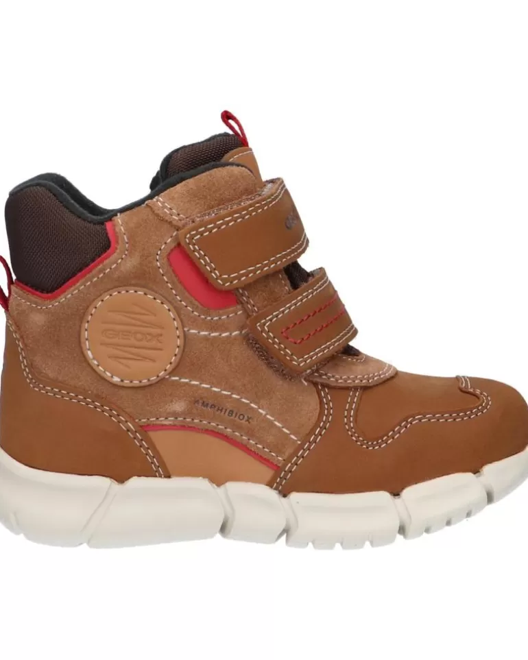 GEOX Deportivas De Niña Y Niño B163Pa 03222 B Flexyper Boy B Abx C6684 Whisky-Brown Clearance