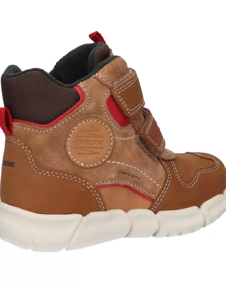GEOX Deportivas De Niña Y Niño B163Pa 03222 B Flexyper Boy B Abx C6684 Whisky-Brown Clearance