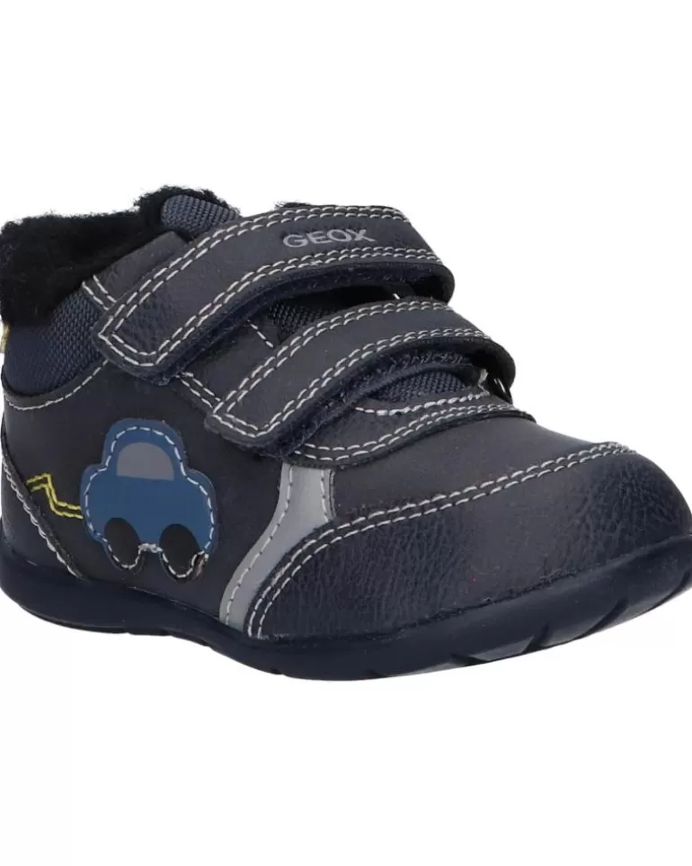 GEOX Deportivas De Niña Y Niño B261Pa 000Me B Elthan Boy C4229 Navy-Dk Yellow Flash Sale