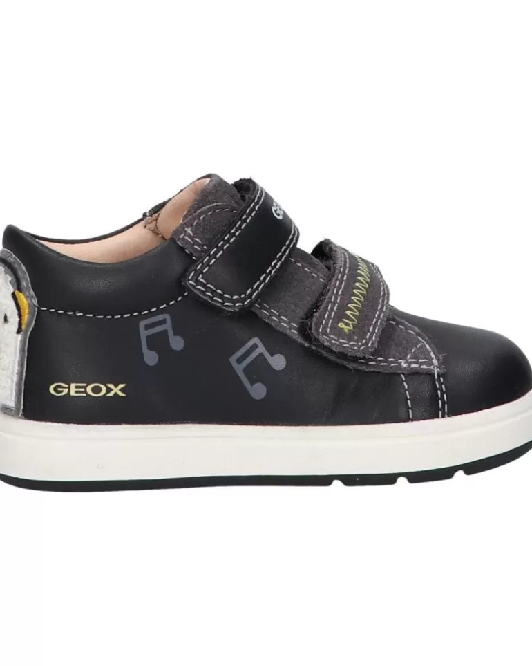 GEOX Deportivas De Niña Y Niño B264Db 08522 B Biglia Boy C0054 Black-Yellow Sale