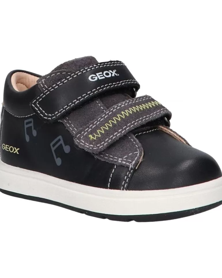 GEOX Deportivas De Niña Y Niño B264Db 08522 B Biglia Boy C0054 Black-Yellow Sale
