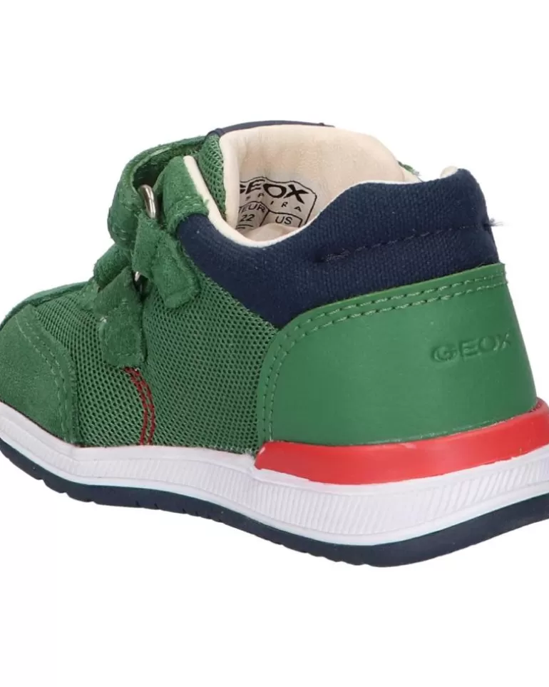 GEOX Deportivas De Niña Y Niño B940Rb 01422 B Rishon Boy C3000 Green Clearance