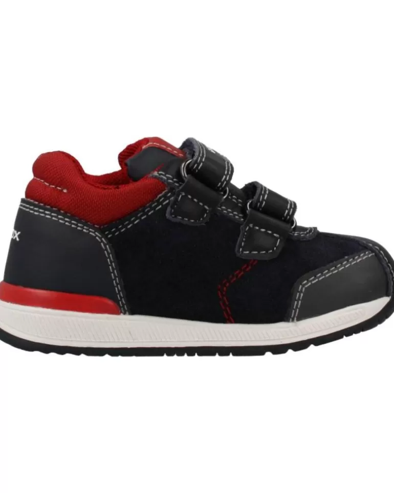 GEOX Deportivas De Niña Y Niño B940Rb 02285 B Rishon Boy C4244 Navy-Dk Red Flash Sale