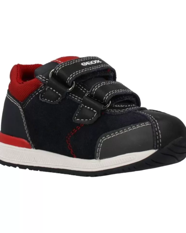 GEOX Deportivas De Niña Y Niño B940Rb 02285 B Rishon Boy C4244 Navy-Dk Red Flash Sale