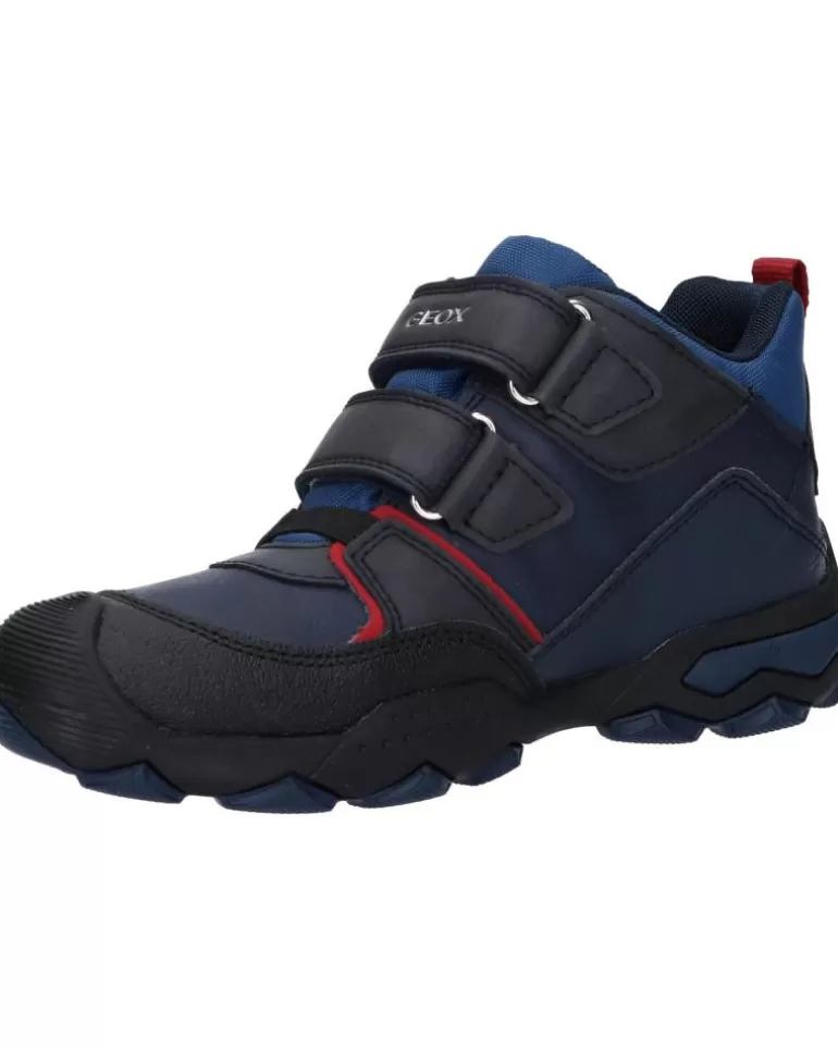 GEOX Deportivas De Niña Y Niño J169Wa 0Mefu J Buller Boy B Abx C4244 Navy-Dk Red Clearance