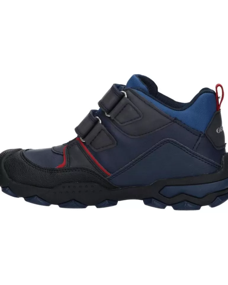 GEOX Deportivas De Niña Y Niño J169Wa 0Mefu J Buller Boy B Abx C4244 Navy-Dk Red Clearance