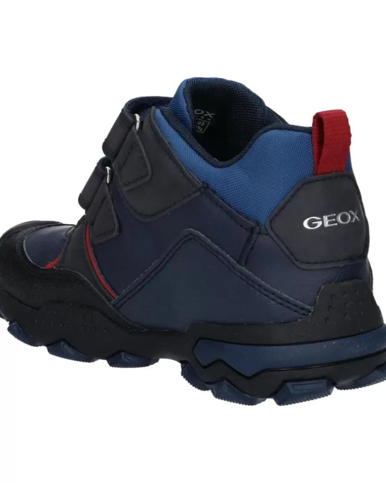 GEOX Deportivas De Niña Y Niño J169Wa 0Mefu J Buller Boy B Abx C4244 Navy-Dk Red Clearance