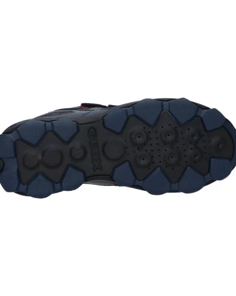 GEOX Deportivas De Niña Y Niño J169Wa 0Mefu J Buller Boy B Abx C4244 Navy-Dk Red Clearance