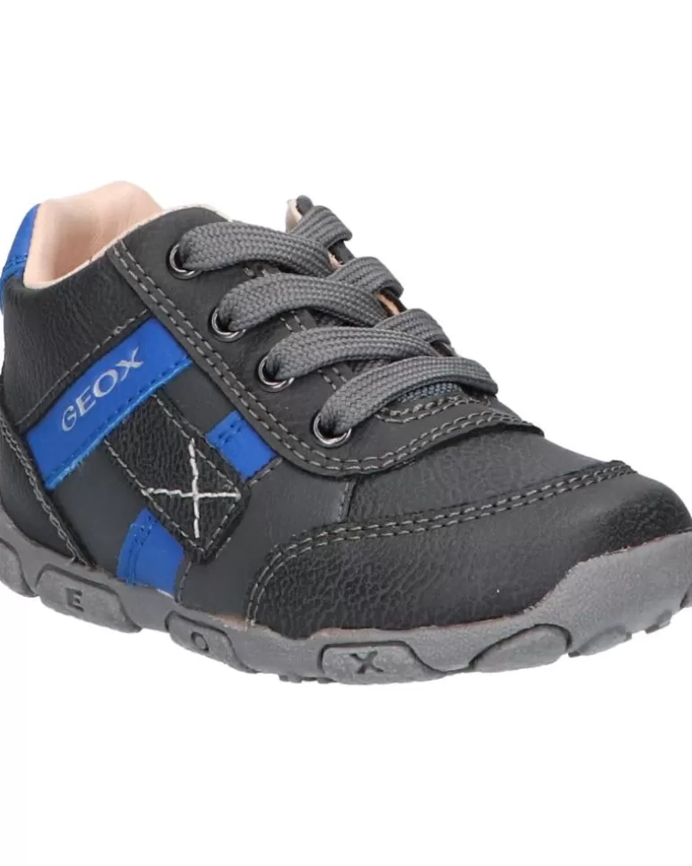 GEOX Deportivas De Niño B0436B 0Mebu B Balu Boy C0071 Dk Grey-Royal Discount