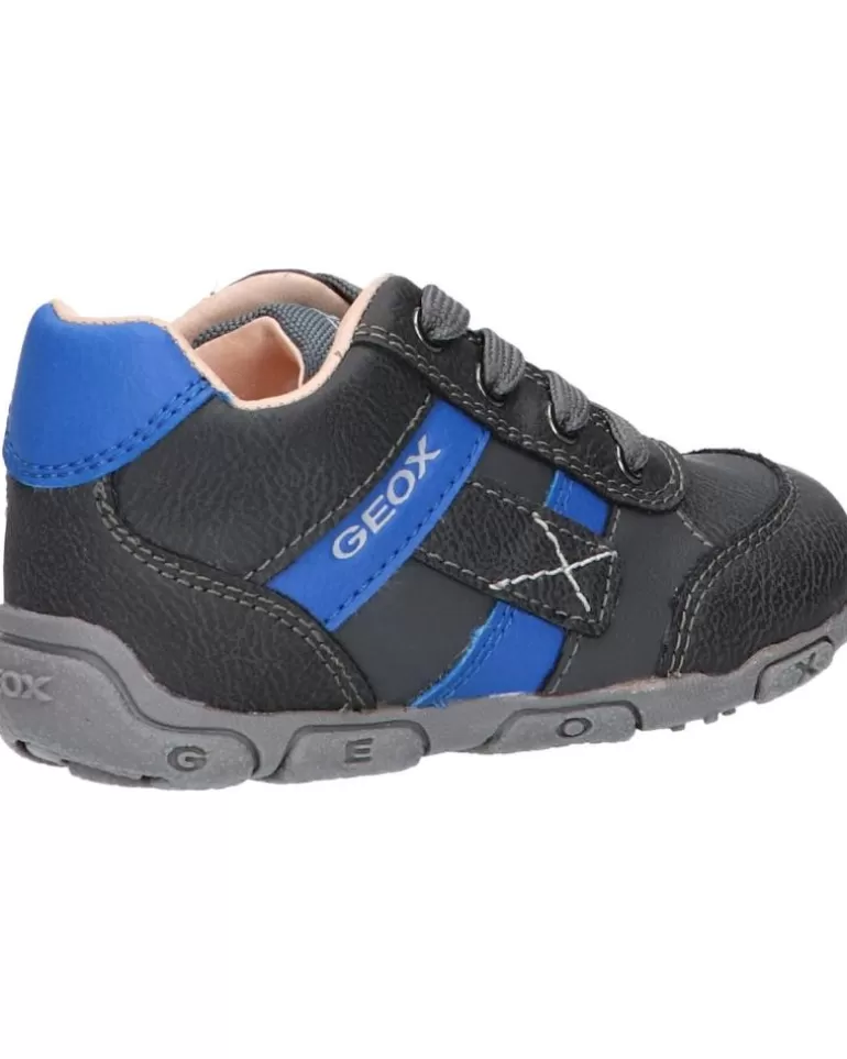 GEOX Deportivas De Niño B0436B 0Mebu B Balu Boy C0071 Dk Grey-Royal Discount