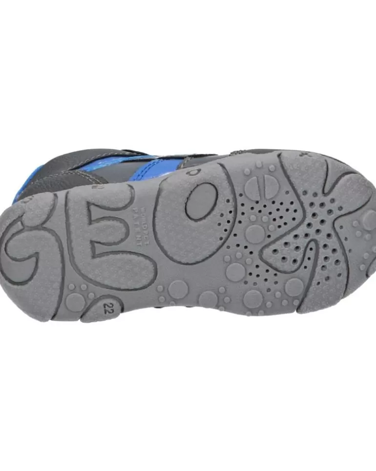 GEOX Deportivas De Niño B0436B 0Mebu B Balu Boy C0071 Dk Grey-Royal Discount