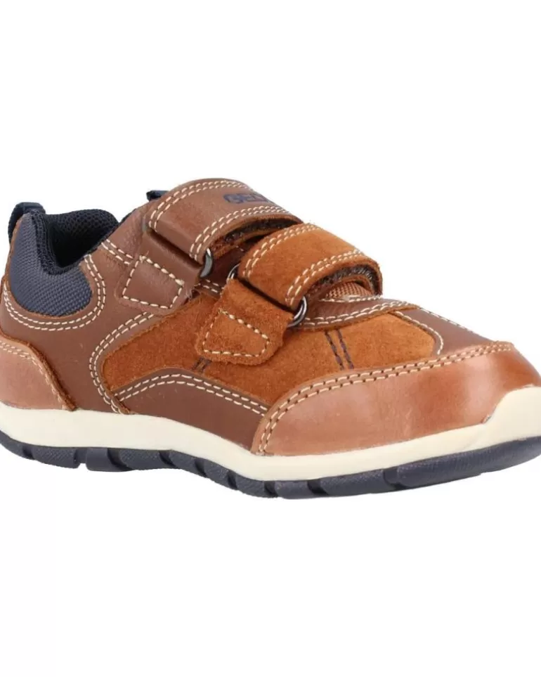 GEOX Deportivas De Niño B1632A 022Fu B Shaax C6381 Lt Brown-Navy Online