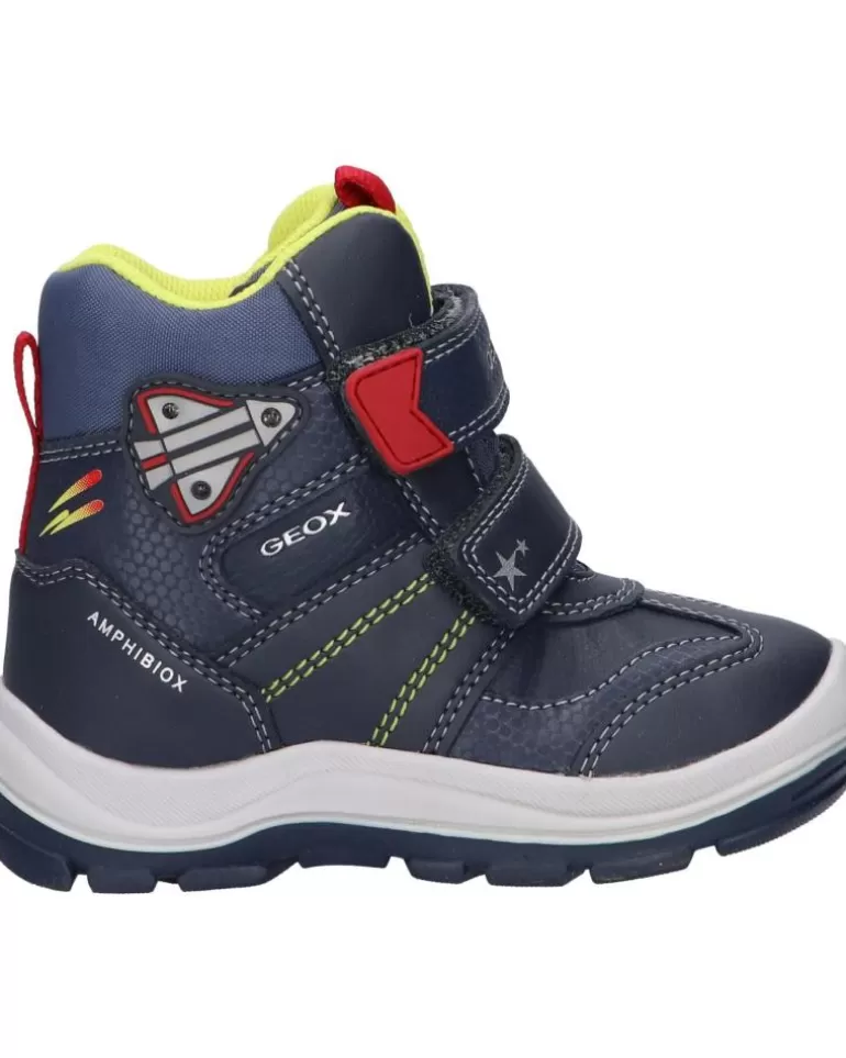 GEOX Deportivas De Niño B163Va 054Fu B Flanfil Boy B Abx C0735 Navy-Red Store