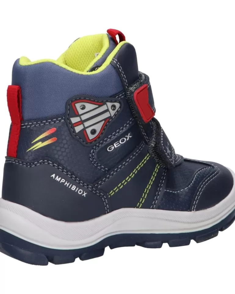 GEOX Deportivas De Niño B163Va 054Fu B Flanfil Boy B Abx C0735 Navy-Red Store