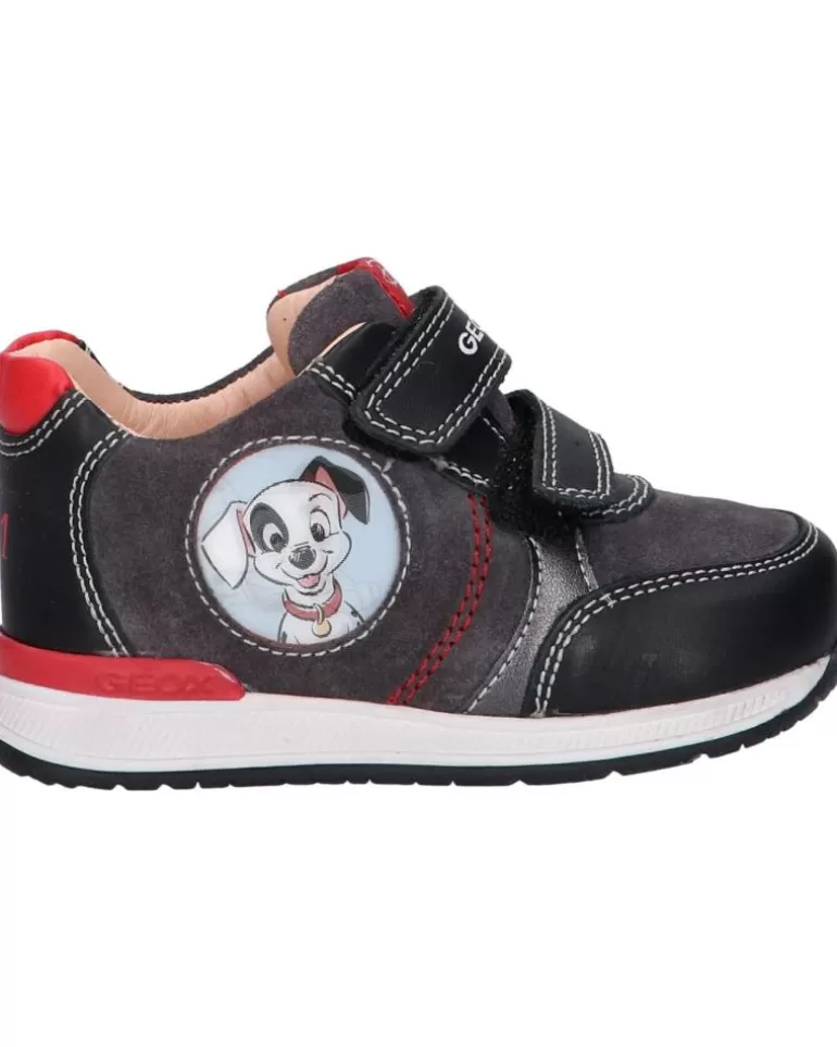 GEOX Deportivas De Niño B260Rc 08522 B Rishon C0005 Black-Dk Grey Hot