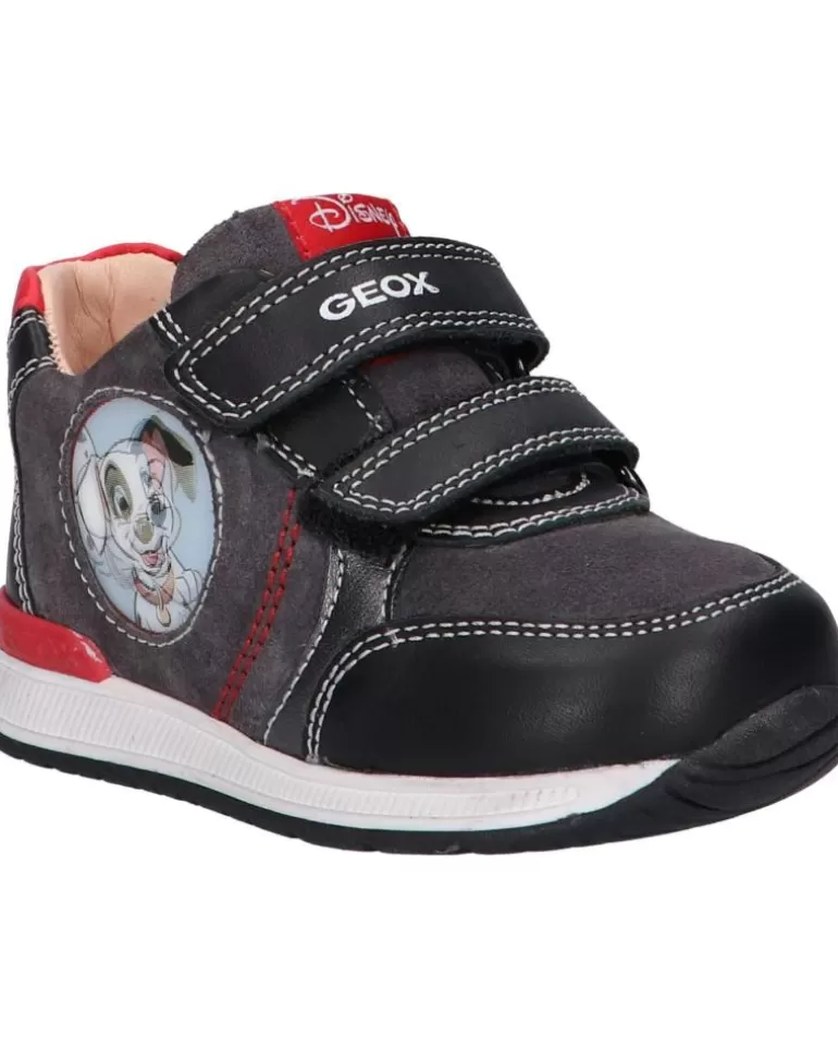 GEOX Deportivas De Niño B260Rc 08522 B Rishon C0005 Black-Dk Grey Hot