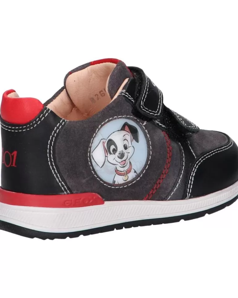 GEOX Deportivas De Niño B260Rc 08522 B Rishon C0005 Black-Dk Grey Hot