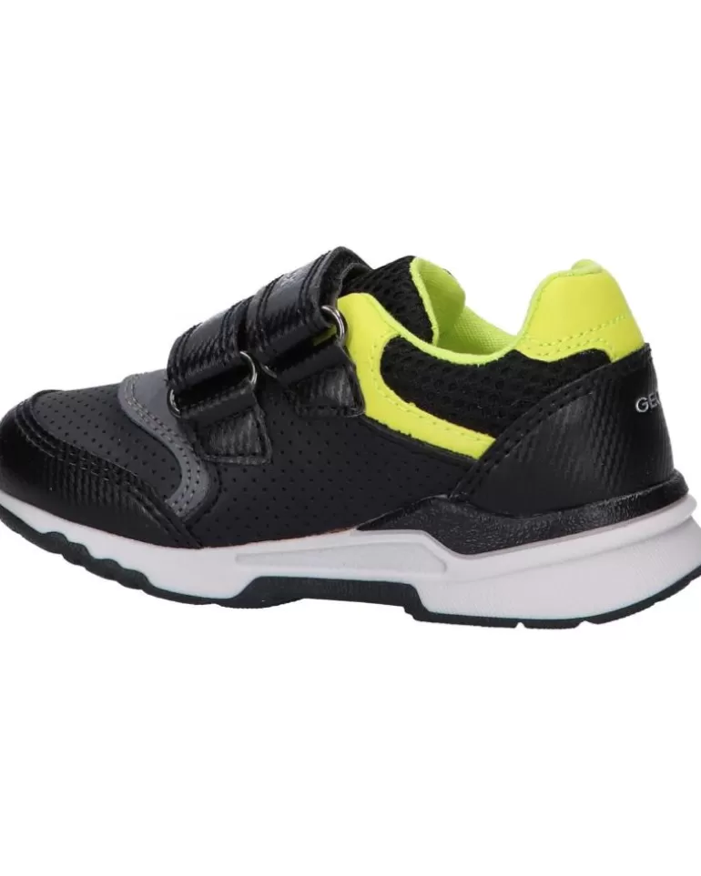 GEOX Deportivas De Niño B264Ya 0Ce54 B Pyrip Boy C9B3S Black-Lime Green Discount