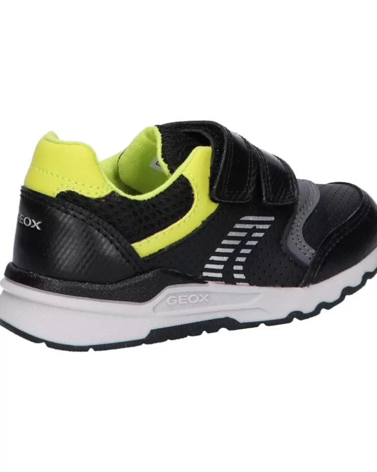 GEOX Deportivas De Niño B264Ya 0Ce54 B Pyrip Boy C9B3S Black-Lime Green Discount