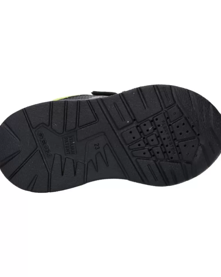 GEOX Deportivas De Niño B264Ya 0Ce54 B Pyrip Boy C9B3S Black-Lime Green Discount