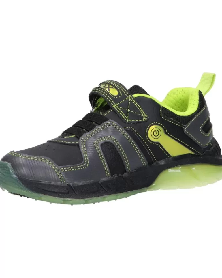 GEOX Deportivas De Niño J04Cqa 054Ce J Spaziale Boy C0802 Black-Lime Best