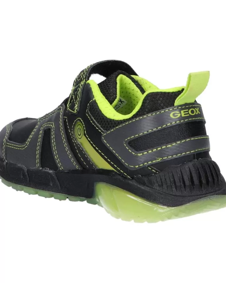 GEOX Deportivas De Niño J04Cqa 054Ce J Spaziale Boy C0802 Black-Lime Best
