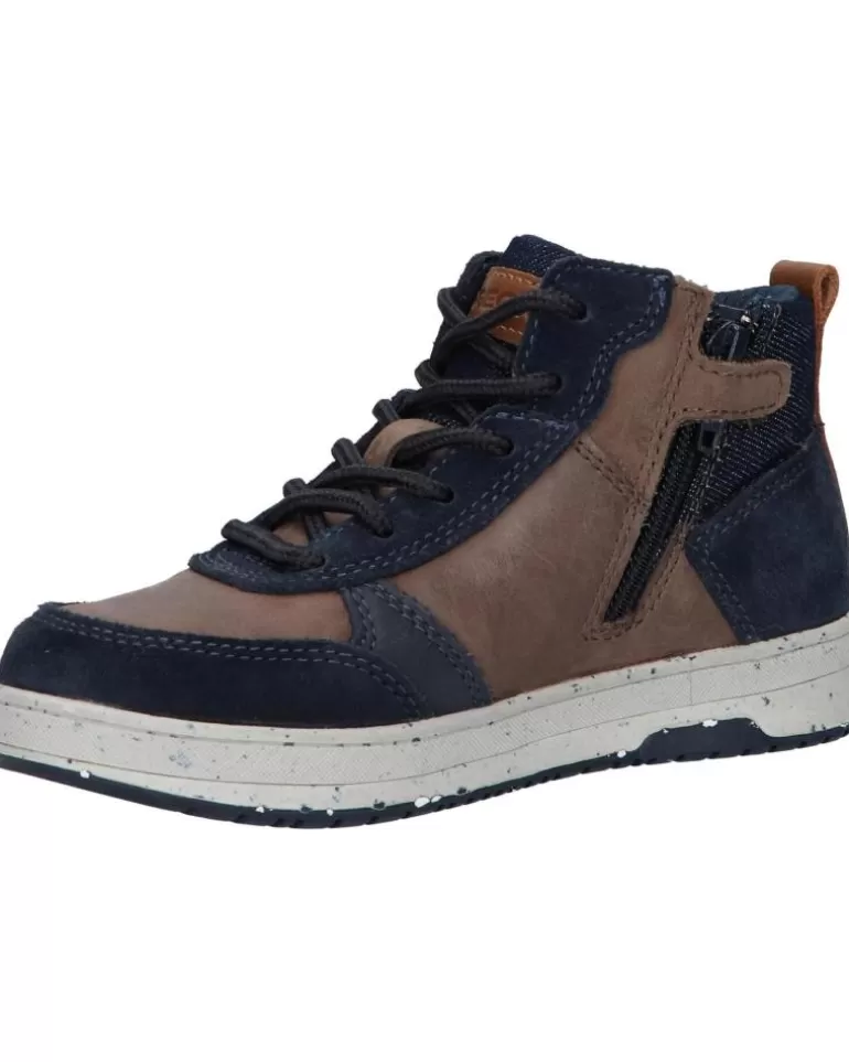 GEOX Deportivas De Niño J04Cxd 0Cl22 J Astuto Boy C6Mf4 Coffee-Navy Discount