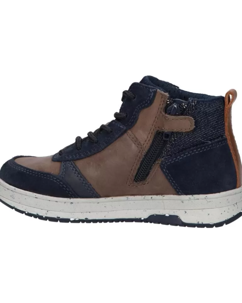 GEOX Deportivas De Niño J04Cxd 0Cl22 J Astuto Boy C6Mf4 Coffee-Navy Discount