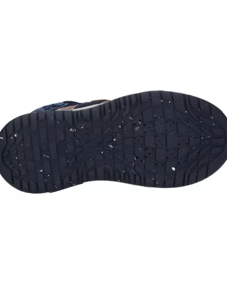 GEOX Deportivas De Niño J04Cxd 0Cl22 J Astuto Boy C6Mf4 Coffee-Navy Discount