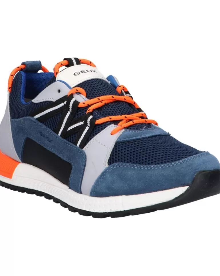 GEOX Deportivas De Niño J159Ee 02214 J Alben C4263 Avio-Grey Discount