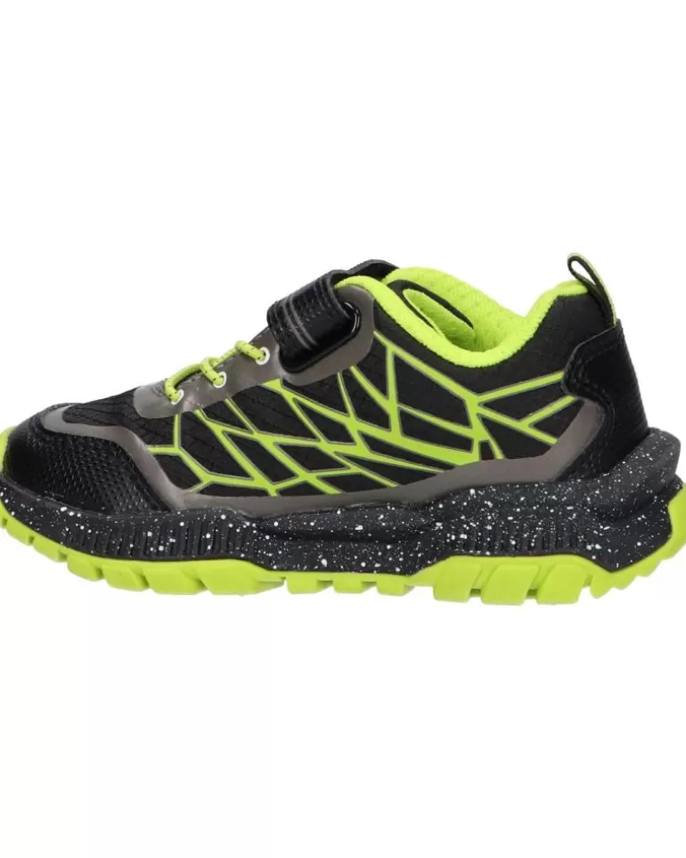 GEOX Deportivas De Niño J15Axb 0Fuce J Tuono Boy C0802 Black-Lime Clearance