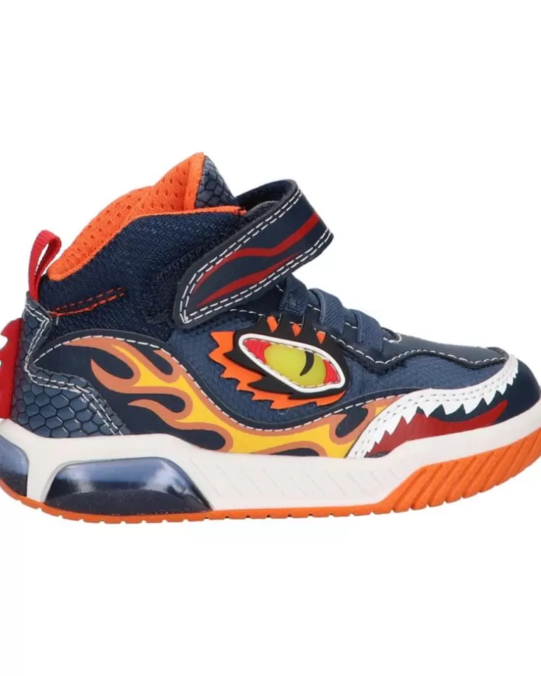 GEOX Deportivas De Niño J169Ca 0Bu11 J Inek Boy C0820 Navy-Orange Cheap