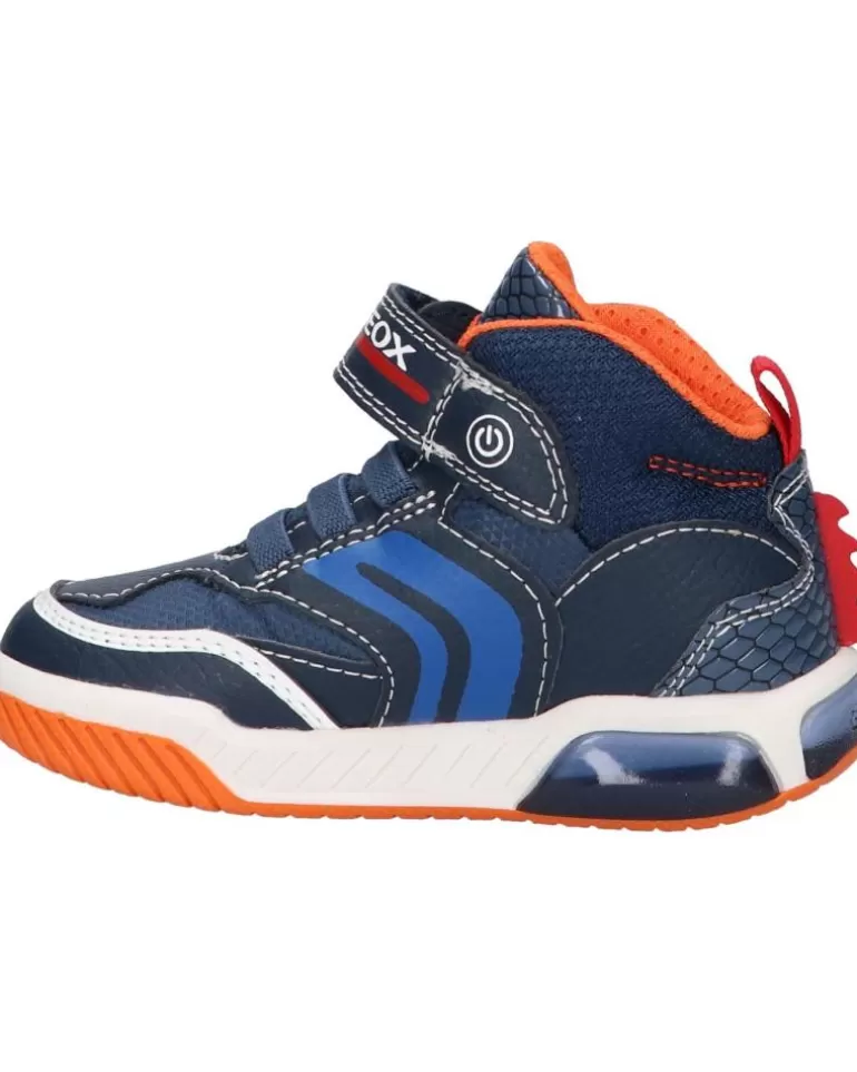 GEOX Deportivas De Niño J169Ca 0Bu11 J Inek Boy C0820 Navy-Orange Cheap