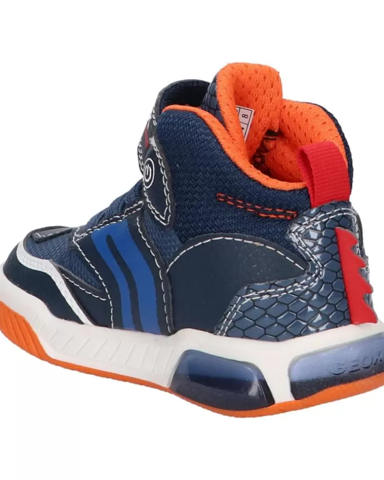 GEOX Deportivas De Niño J169Ca 0Bu11 J Inek Boy C0820 Navy-Orange Cheap
