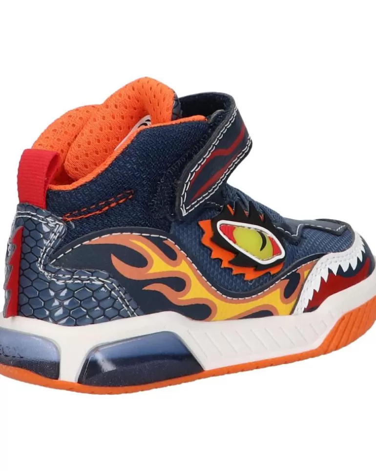 GEOX Deportivas De Niño J169Ca 0Bu11 J Inek Boy C0820 Navy-Orange Cheap