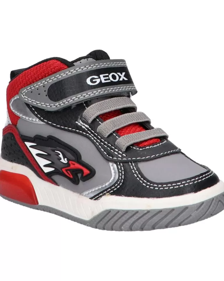 GEOX Deportivas De Niño J169Cb 0Bc11 J Inek Boy C0051 Grey-Red Cheap
