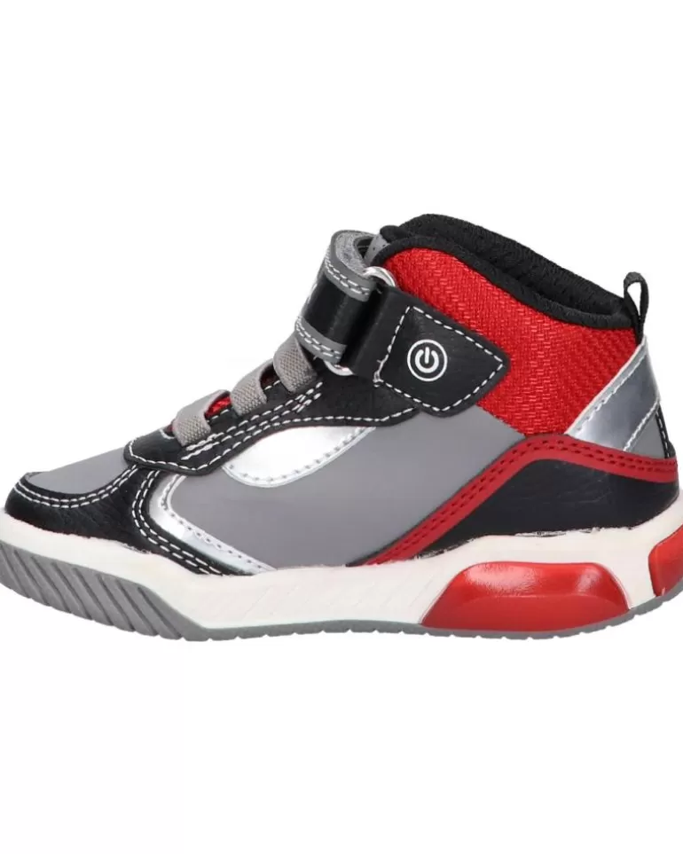 GEOX Deportivas De Niño J169Cb 0Bc11 J Inek Boy C0051 Grey-Red Cheap