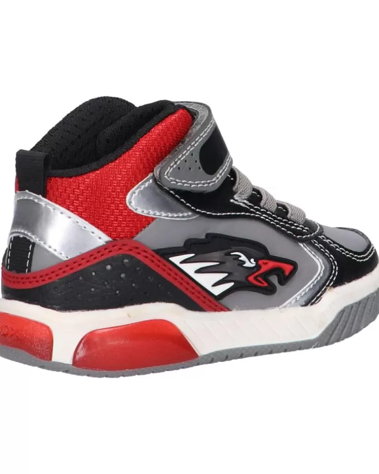 GEOX Deportivas De Niño J169Cb 0Bc11 J Inek Boy C0051 Grey-Red Cheap