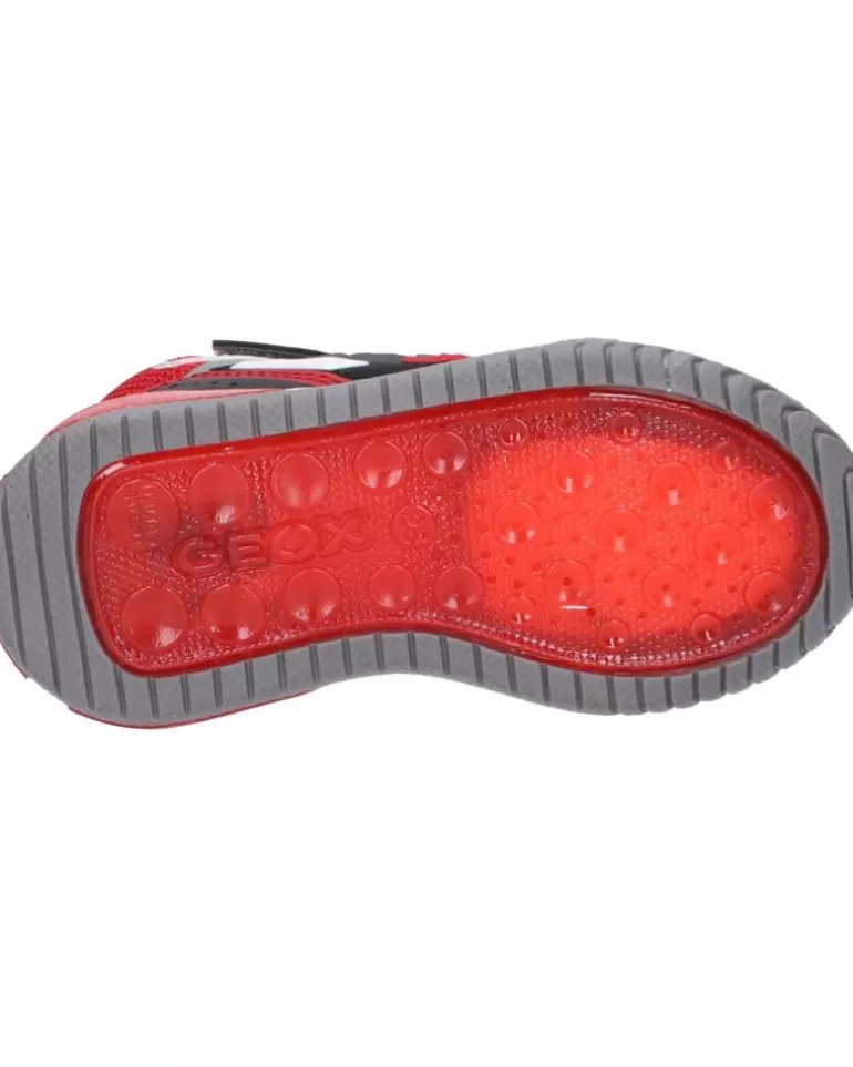GEOX Deportivas De Niño J169Cb 0Bc11 J Inek Boy C0051 Grey-Red Cheap